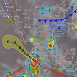Huracán Flossie se fortalece a categoría 2 frente a la costa del Pacífico; sigue aquí su trayectoria
